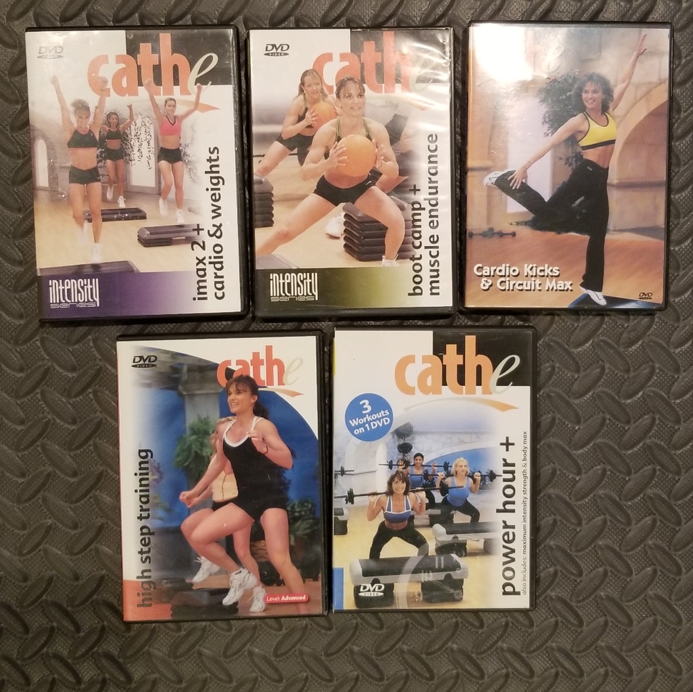 Cathe Friedrich Bundle of 5 DVD'S